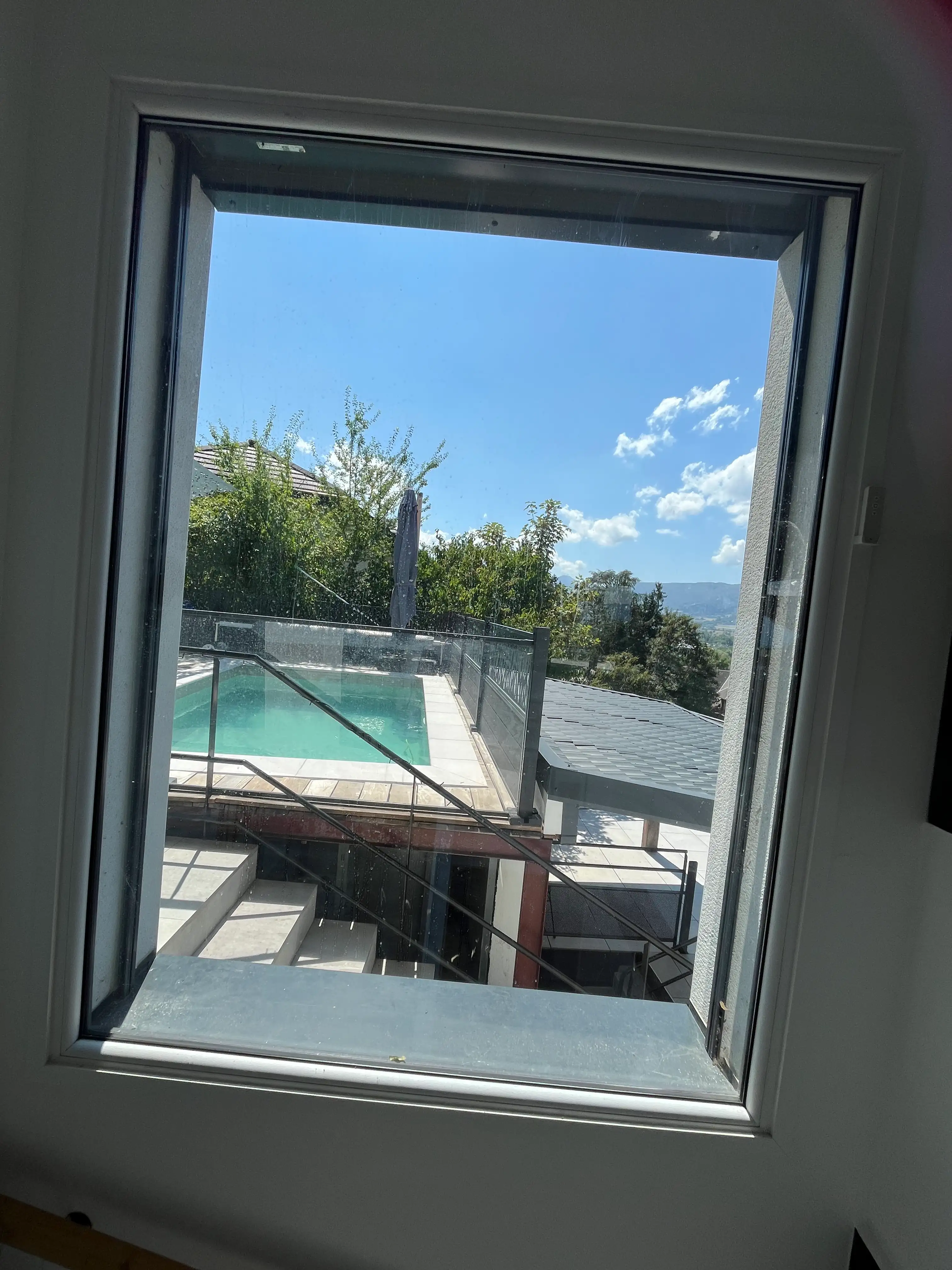 Vue piscine